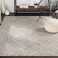 Surya Tibetan TBT-2314 6"7" x 9"6" Gray, Cream and Taupe Area Rug, , large