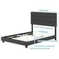 Accent Ravenna Queen Upholstered Bed in Black, , large