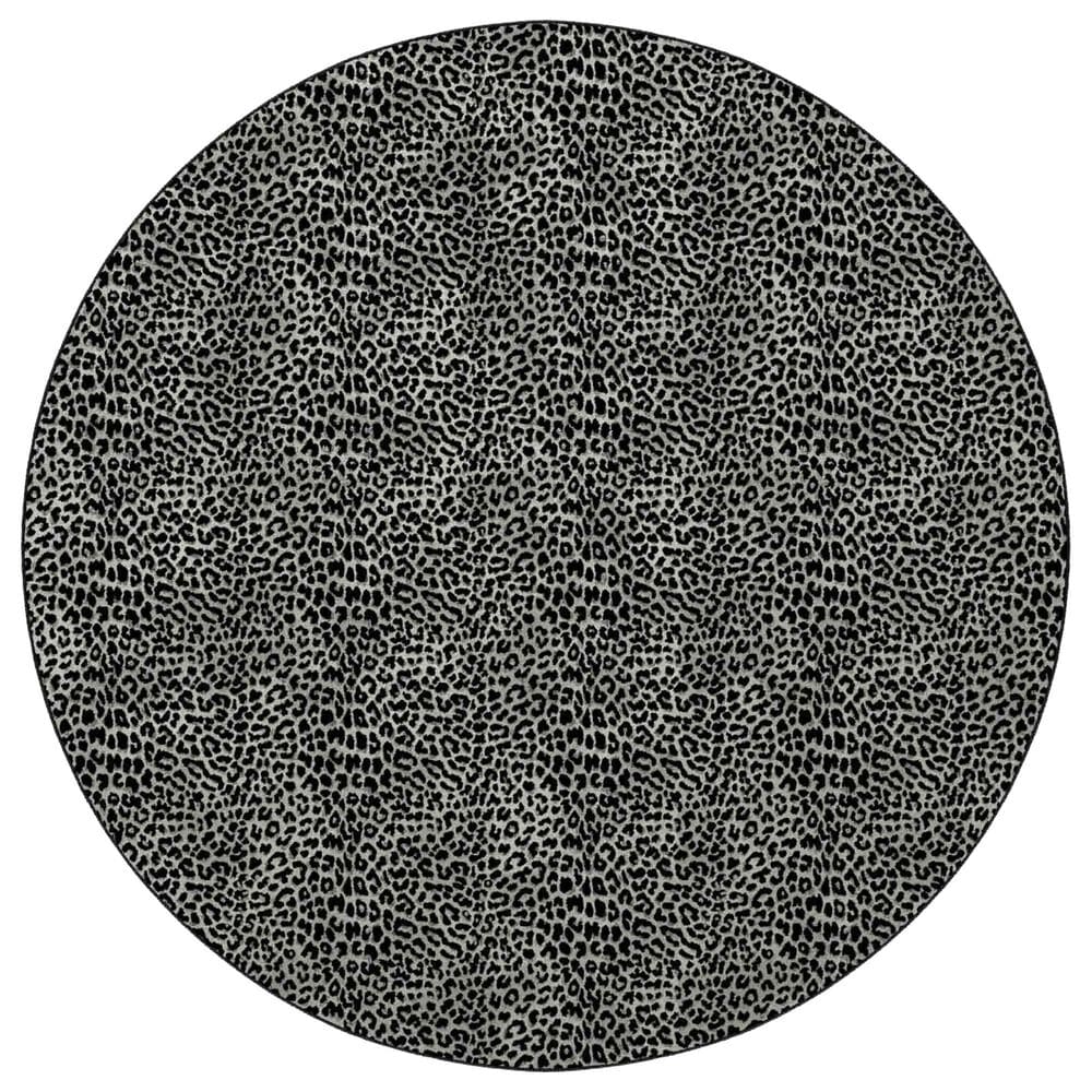 Dalyn Rug Company Akina AK2 8" Round Midnight Area Rug, , large