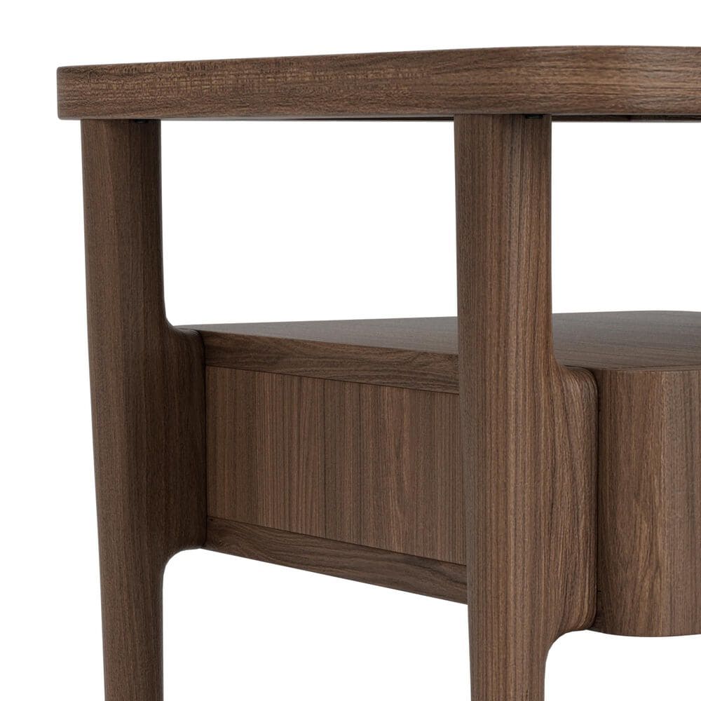 Riverside Furniture Delia End Table in Nouveau Walnut, , large