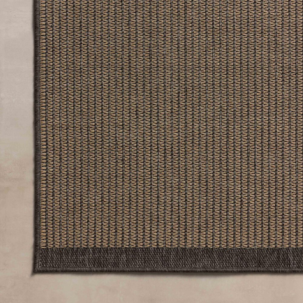 Loloi II Providence 7&#39;6&quot; x 10&#39; Wheat and Charcoal Indoor/Outdoor Area Rug, , large