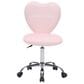 Impressions Vanity Hello Kitty Sweet Swivel Vanity Chair with Light Pink Cushion in Silver, , large