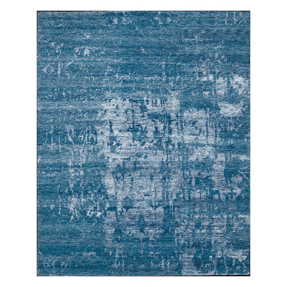 Nourison Silk Shadows SHA10 3'9" x 5'9" Ocean Area Rug, , large