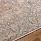Surya Carlisle Oriental 2" x 2"11" Dusty Pink, Medium Brown, Cream, Pale Blue, Light Sage and Charcoal Area Rug, , large