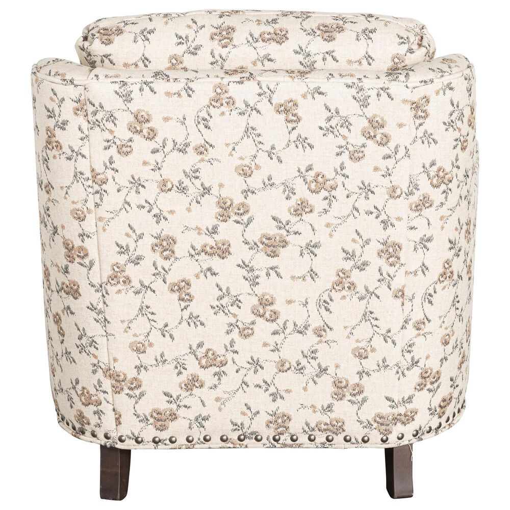 Smith Brothers Arm Chair with Shagbark Leg in Tan, , large