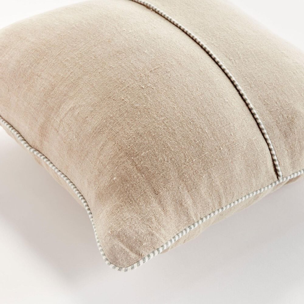 Napa Home and Garden Lane 20&quot; x 20&quot; Throw Pillow in Blue and Ivory, , large