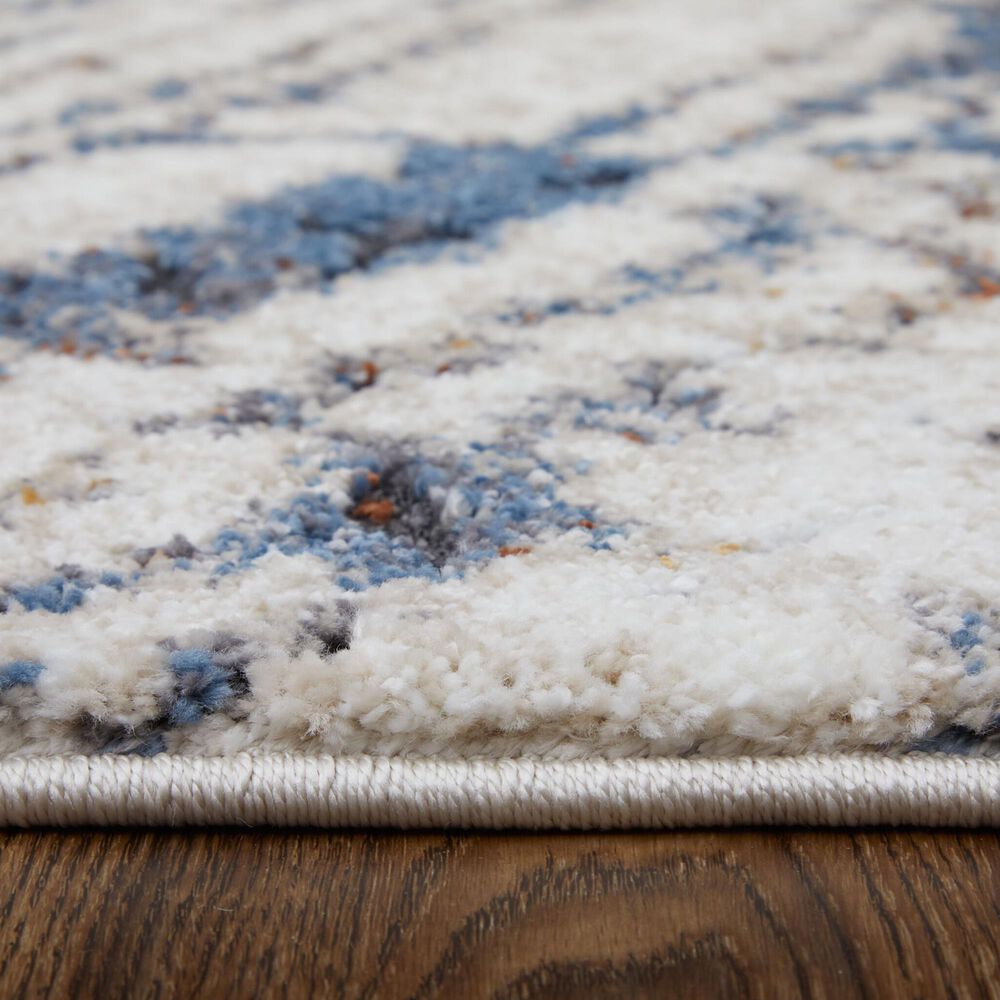 Feizy Gilmore 8&#39; x 10&#39; Ivory and Rust Area Rug, , large