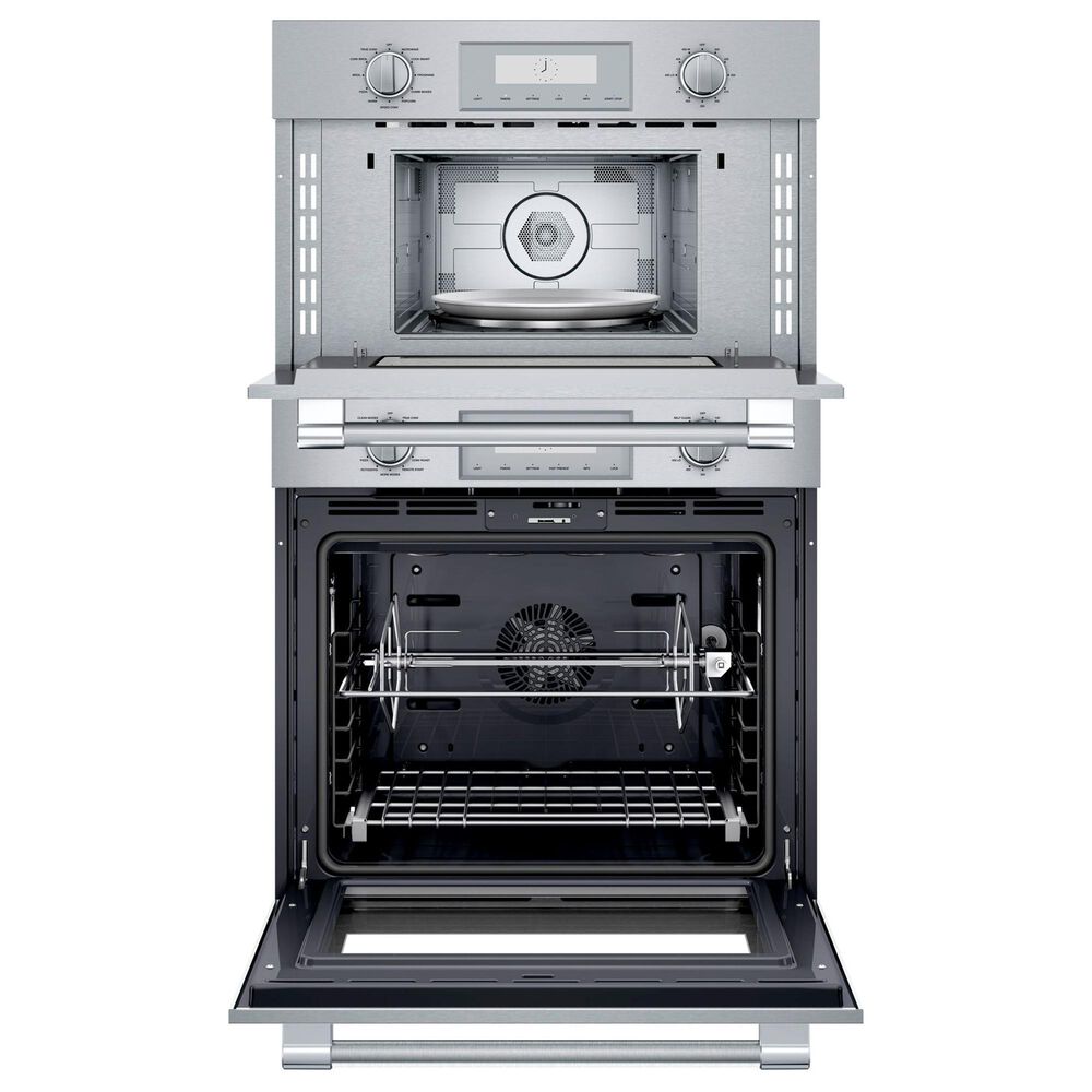 Thermador 30&quot; Professional Combination Speed Double Electric Oven with Convection in Stainless, , large