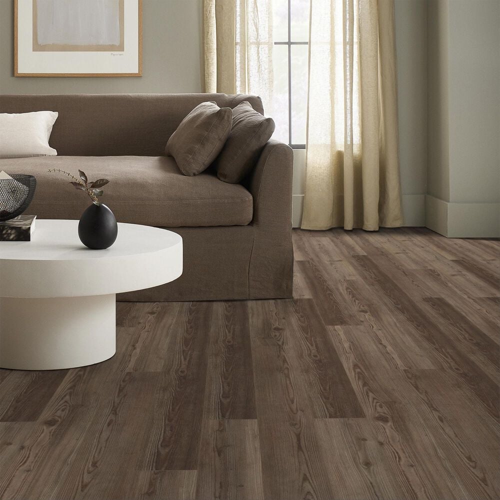 Shaw Pet Perfect Weathered Brown 7" x 60" Luxury Vinyl Plank, , large
