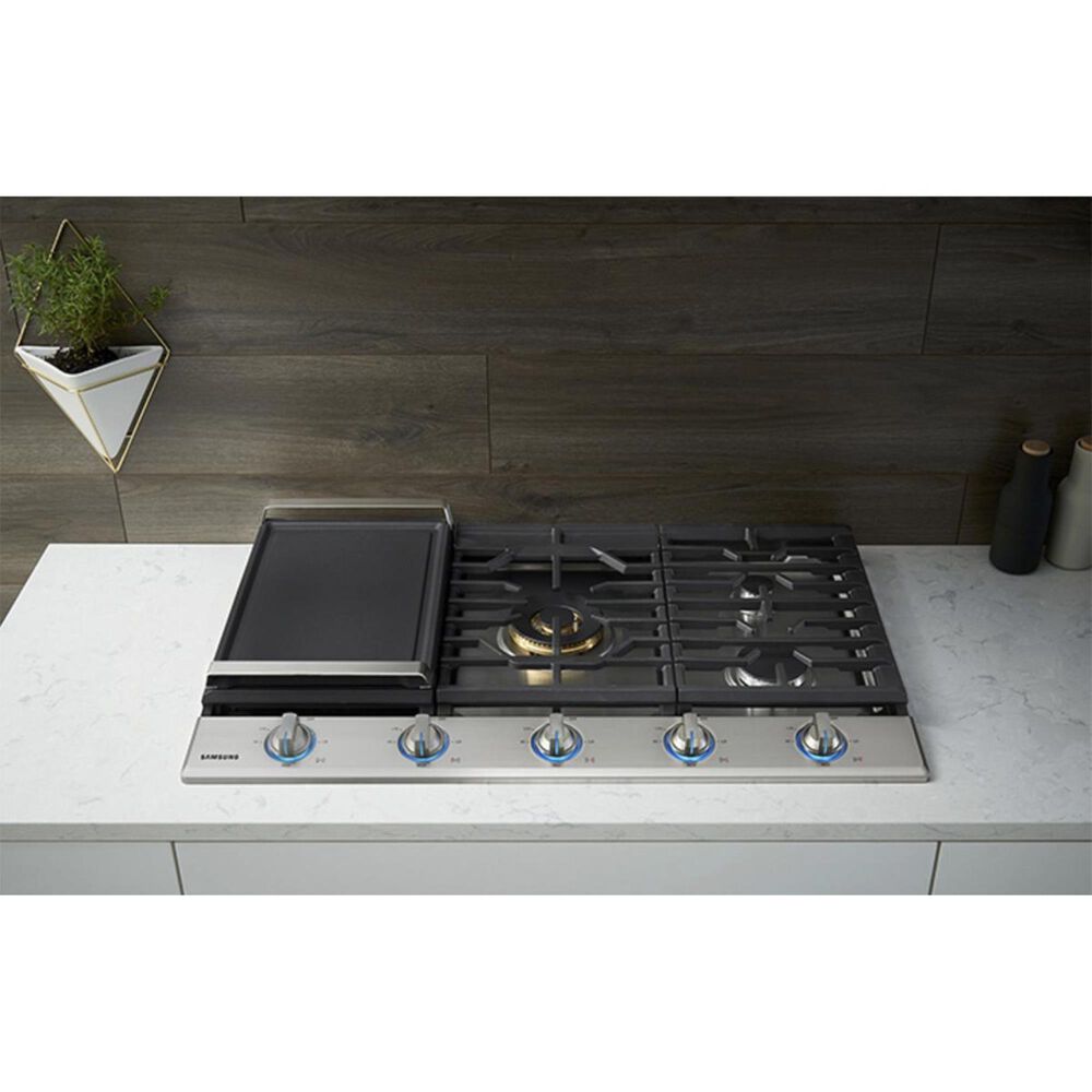 Samsung 30&quot; Gas Cooktop in Stainless Steel, , large