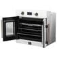 Forno Asti 30" Single Electric Wall Oven with French Door in White, , large