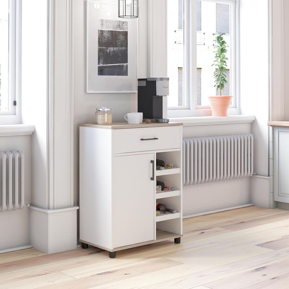DHP Mirra Bar Cabinet in White, , large