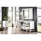 James Martin Vanities Addison 60" Single Bathroom Vanity in Glossy White with 3 cm Eternal Jasmine Pearl Quartz Top and Rectangular Sink, , large
