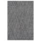 Surya Arlequin 2" x 3" Charcoal, Medium Gray and Black Area Rug, , large