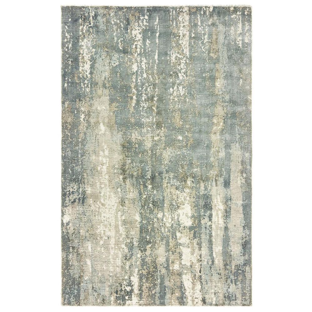 Oriental Weavers Formations 70002 6" x 9" Blue Area Rug, , large