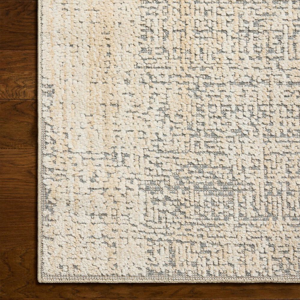 Amber Lewis x Loloi Bexley Natural and Slate 5' x 7'6" Area Rug, , large