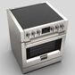 Fulgor Milano Sofia 4.1 Cu. Ft. 30" Professional Induction Electric Range in Stainless Steel, , large