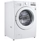 LG 4.5 Cu. Ft. Ultra Large Front Load Washer in White, , large