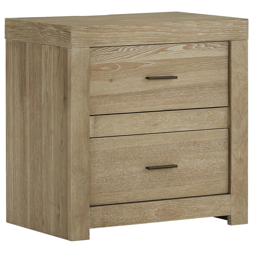Riva Ridge Modern Loft 2-Drawer Nightstand in Modern Khaki, , large