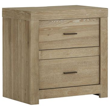 Riva Ridge Modern Loft 2-Drawer Nightstand in Modern Khaki, , large