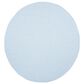 Safavieh Bermuda Geometric 6"7" Round Light Blue and Cream Indoor/Outdoor Area Performance Rug, , large