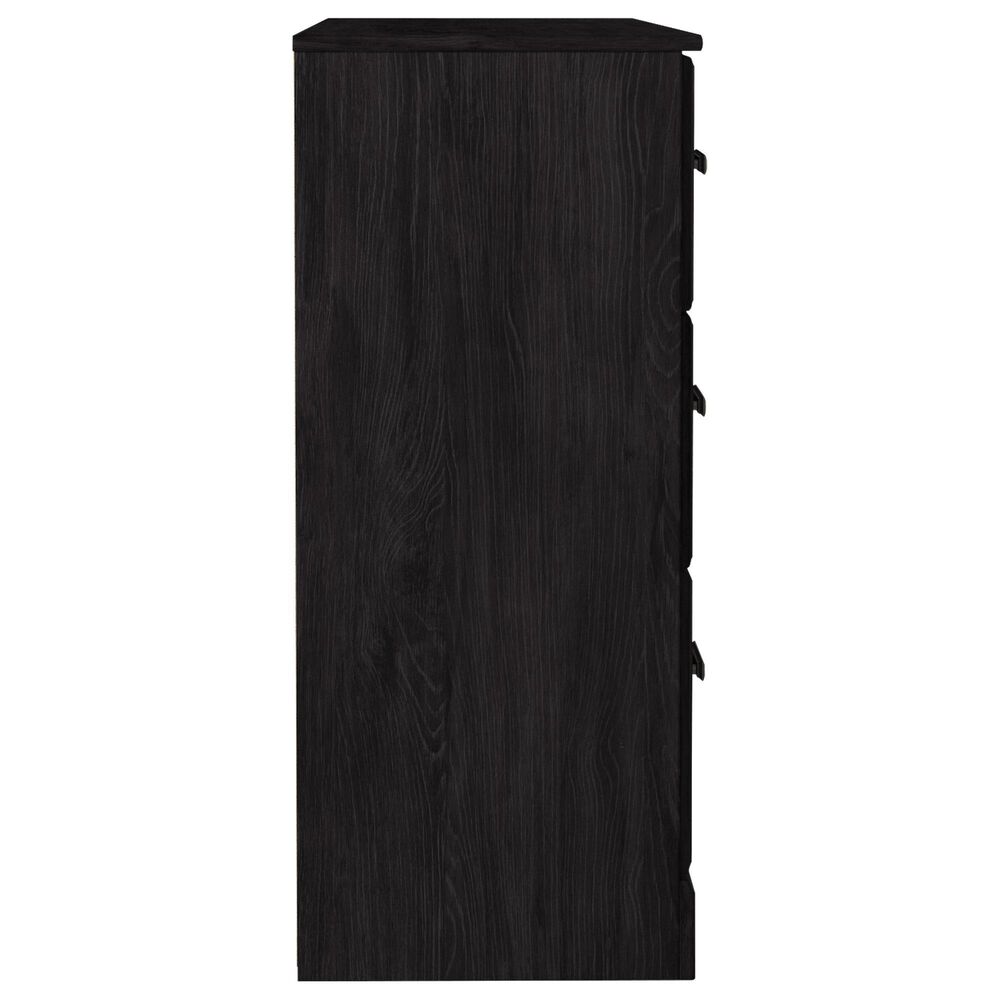 Ashley Belachime Full Panel Bed with Dresser Chest and 2 Nightstands in Dark Charcoal, , large