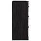 Ashley Belachime Full Panel Bed with Dresser Chest and 2 Nightstands in Dark Charcoal, , large