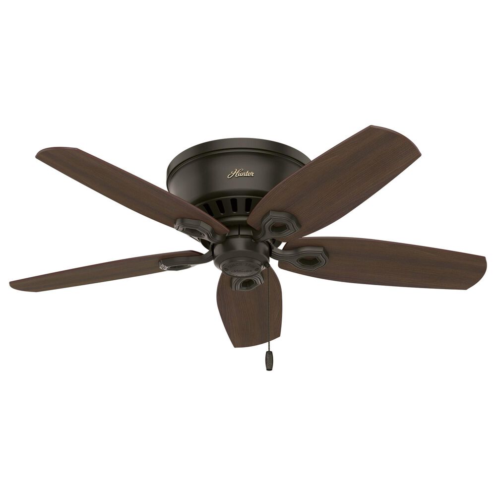Hunter Builder Low Profile 42&quot; Ceiling Fan with Lights in New Bronze, , large