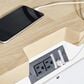 Ashley Ashbryn Nightstand in White and Natural with USB Ports, , large