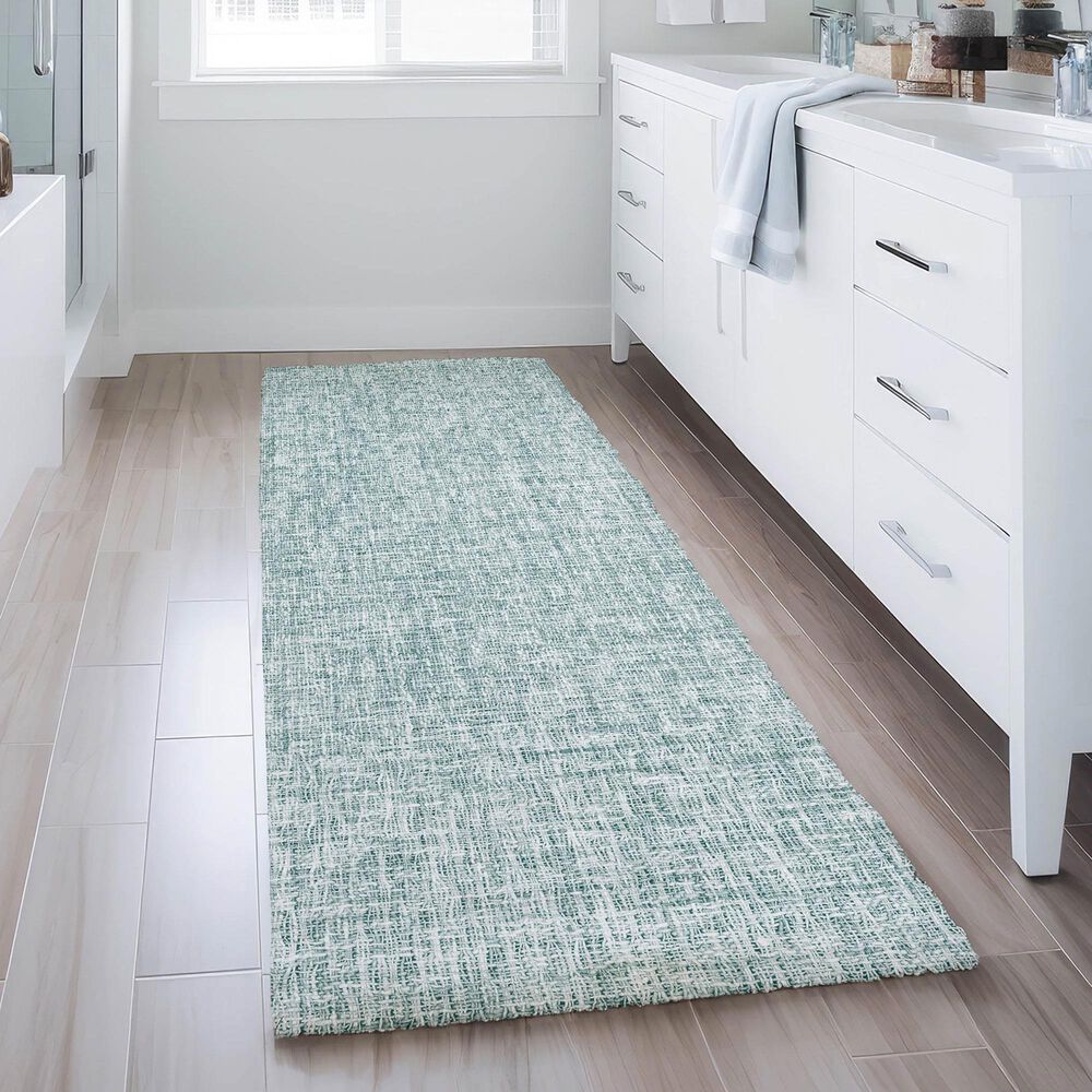 Dalyn Rug Company Voyage VY1 Seafoam 2'3" x 7'6" Runner, , large