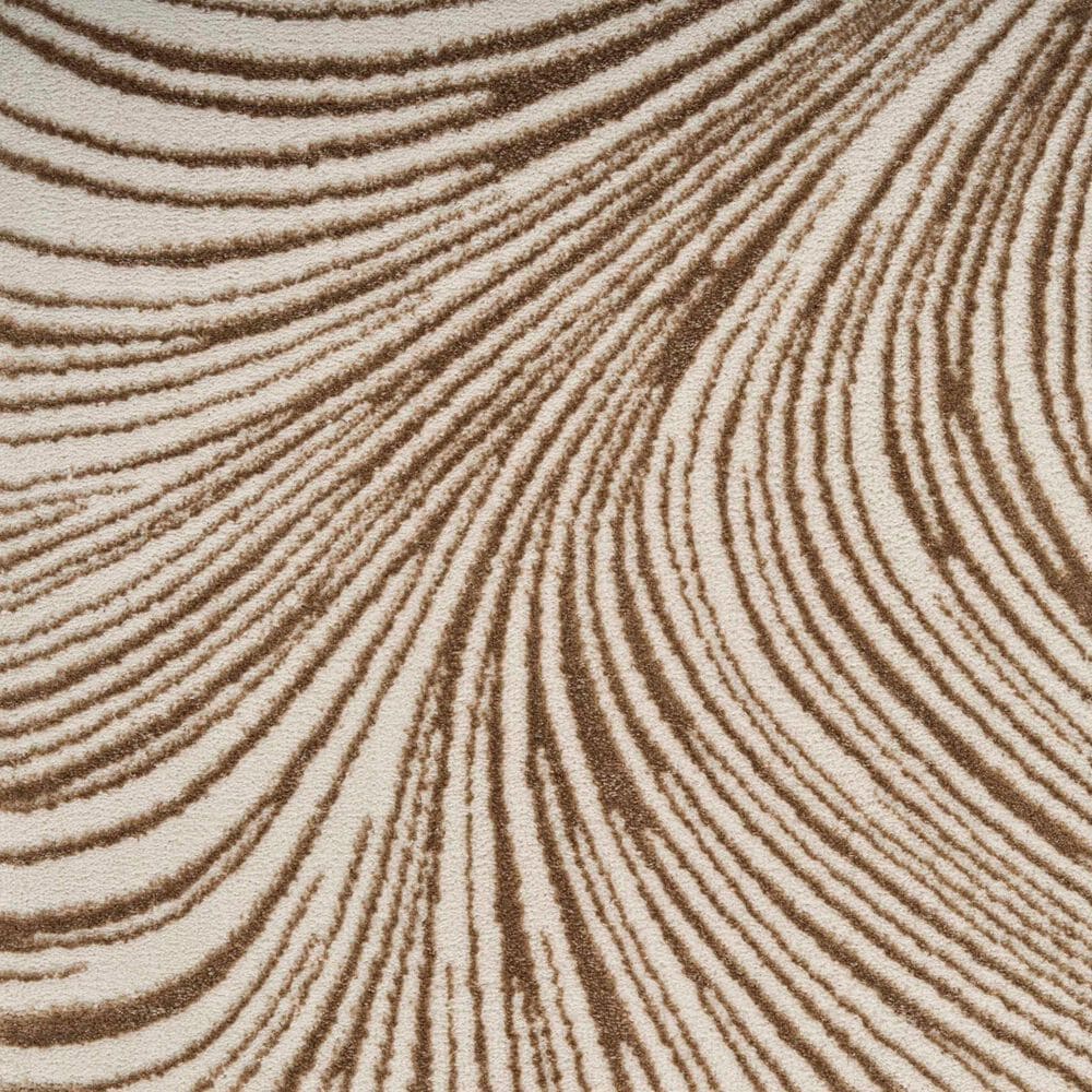 Nourison Central Park West CEP02 Beige and Brown 5&#39;3&quot; x 7&#39;3&quot; Area Rug, , large