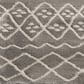 Central Oriental Corso Alvis 5" x 7"6" Grey and White Area Rug, , large
