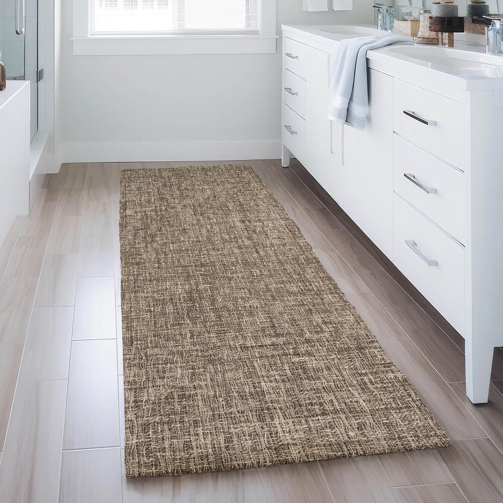 Dalyn Rug Company Voyage VY1 Mocha 2'3" x 7'6" Runner, , large
