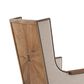 Theodore Alexander Echoes Arm Chair with Wood Back in Oak, , large