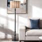 Adesso Claret Floor Lamp in Black, , large