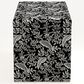 Rifle Paper Co Crafted by Cloth & Company Willie Storage Bench in Canopy Black/Cream, , large