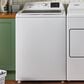 Whirlpool 4.2 - 4.3 Cu. Ft. Top Load Washer with 2-in-1 Removable Agitator and Soft Close Glass Lid in White, , large