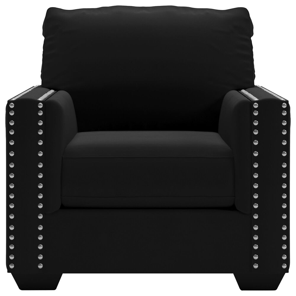 Signature Design by Ashley Gleston Accent Chair in Onyx Velvet, , large