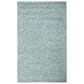 Kas Oriental Rugs Pave Cornerstone 5" x 7"6" Ivory and Blue Area Rug, , large