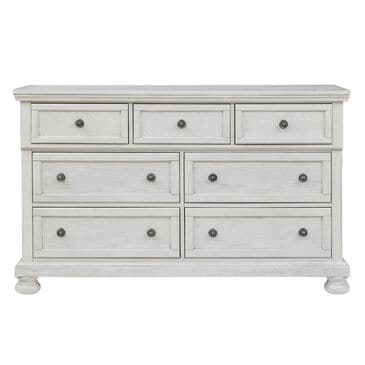 Ashley Robbinsdale 7 Drawer Dresser in Antique White, , large