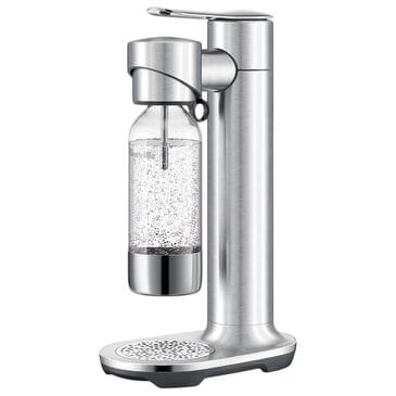 Keystone InFizz Aqua 1-Liter Sparkling Water Carbonation Machine in Brushed Stainless Steel, , large
