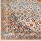 Surya Chicago CHG2306 8"10" x 12"7" Blue, Light Beige, Mustard, Brick Red, Burnt Orange, Slate, Taupe Area Rug, , large