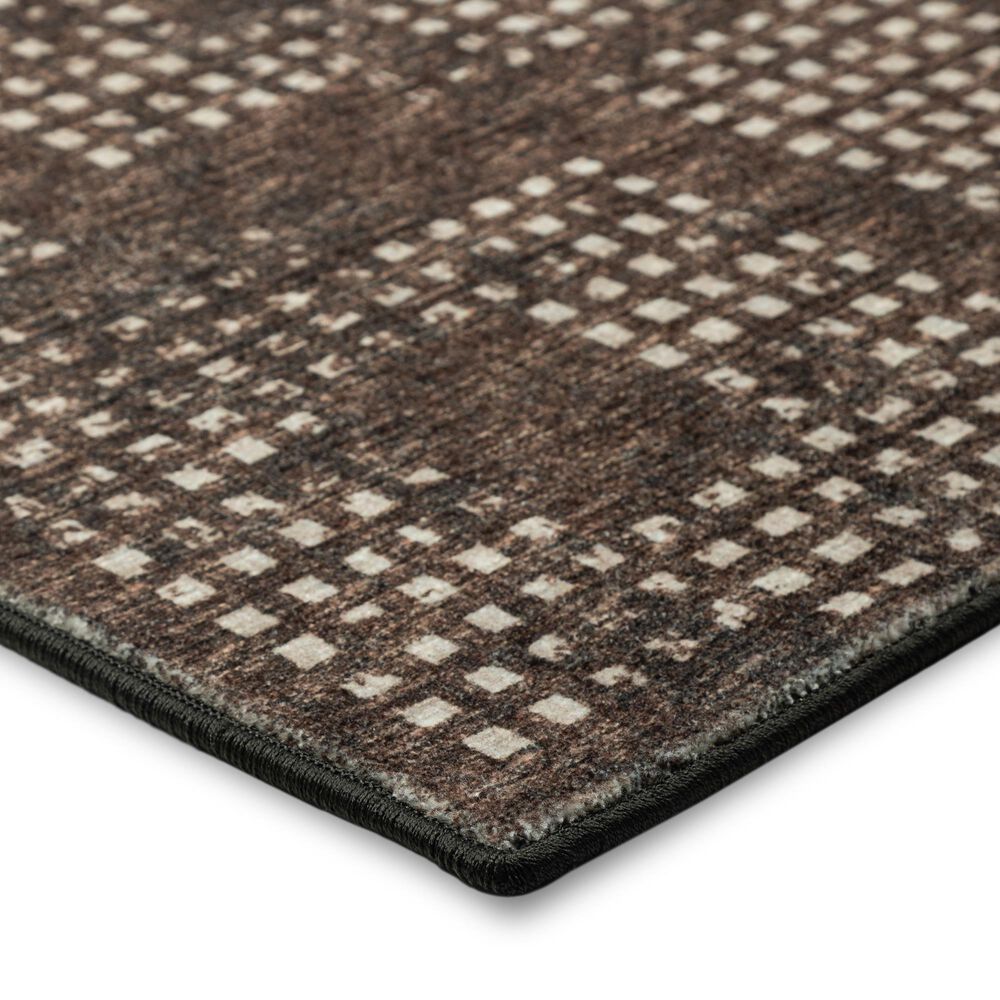 Dalyn Rug Company Delano 2&#39;6&quot; x 12&#39; Chocolate Indoor/Outdoor Runner, , large