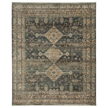 Karastan Echo Milo 9" x 12"2" Grey Area Rug, , large