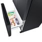 Samsung 17.5 Cu. Ft. 3-Door French Door Refrigerator in Black Caviar Matt, , large