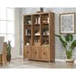 Sauder Cannery Bridge 48" Storage Wall in Sindoori Mango, , large
