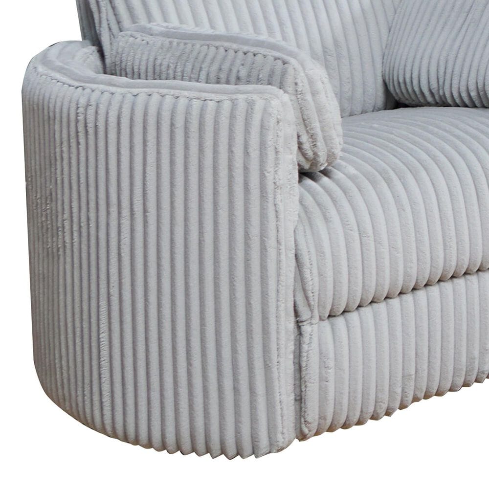 Simeon Collection Radius Power Swivel Glider Recliner in Mega Grey, , large