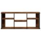 HOMLUX 58" TV Stand in Amber Pine and Black, , large