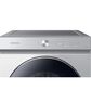 Samsung Gas Dryer with Steam in Silver Steel, , large