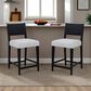 Linon Home Decor Cadence Counter Stool in Black, , large